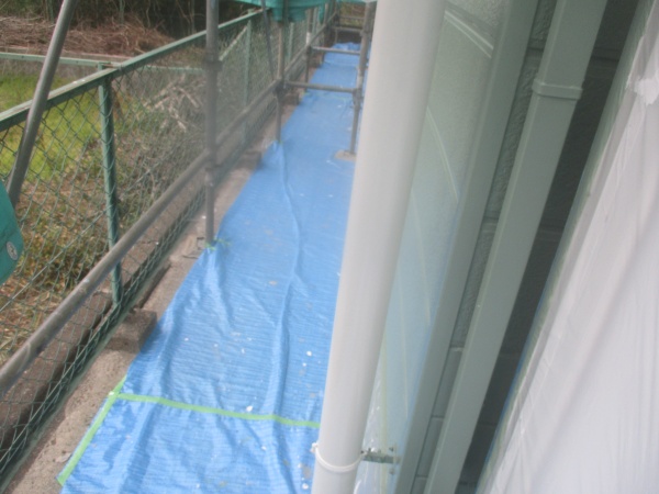 竪樋１回目終了です