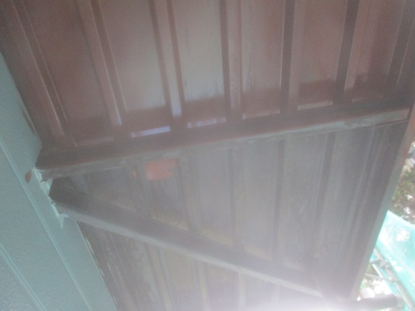 鉄部錆止め終了です