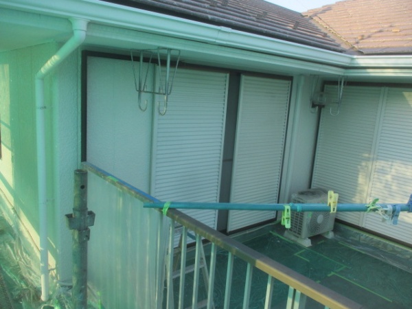 養生剥がしが終了です