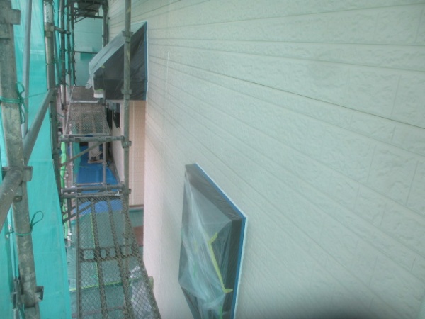 板金部の養生終了です