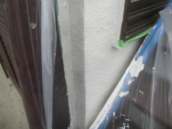 上塗りが終了です