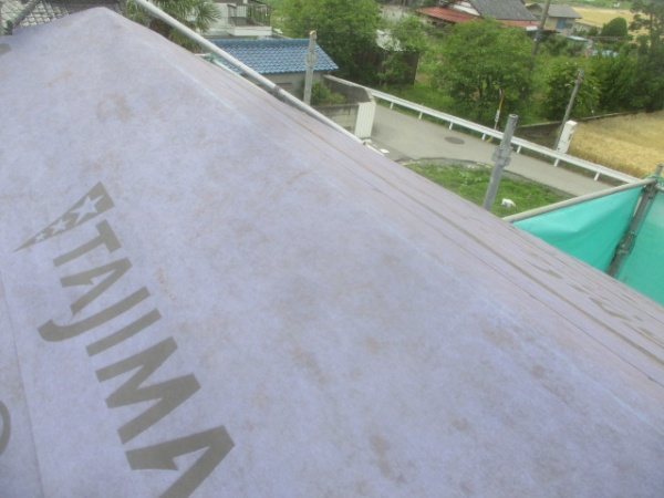 墨を打ちました