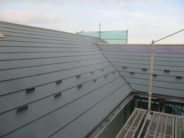 ルーフの取り付けが終了しました