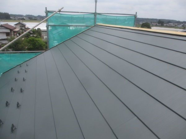 ケミカル面戸の貼り付け終了です