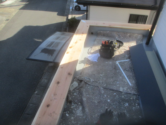 施工前の屋根の状態です