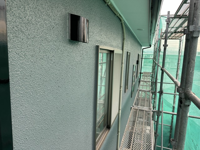 外壁塗装終了