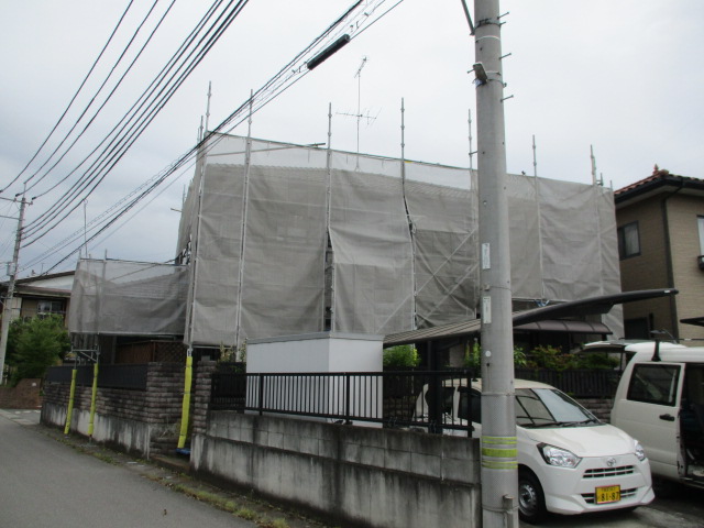 施工前の全景です