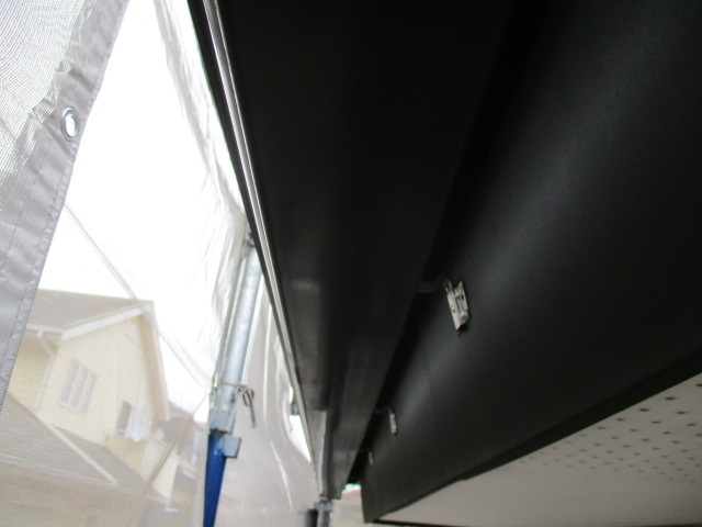 破風と樋の洗浄が終了しました