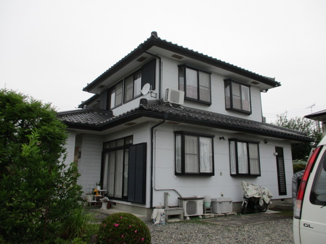 施工前の全景です。