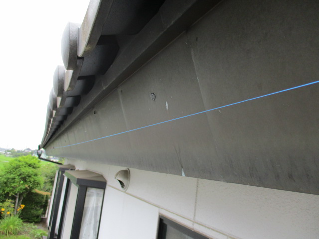 墨を打ちました