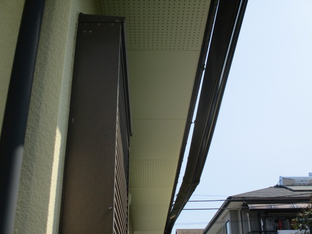 １階破損箇所です