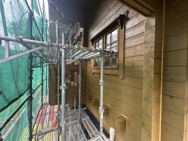 完工後の外壁の状態です