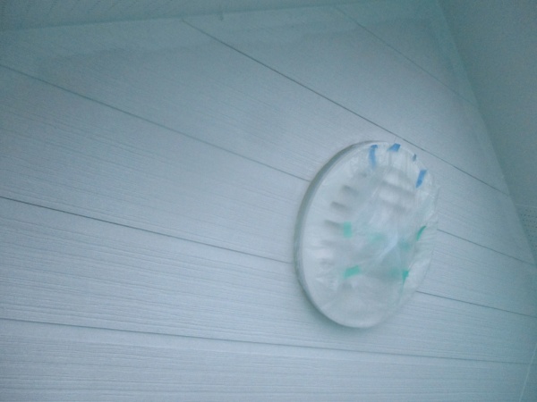 外壁の下塗りが終了しました