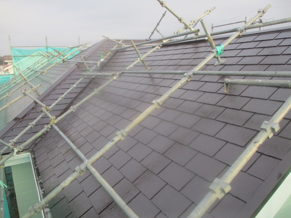 大屋根の完工です