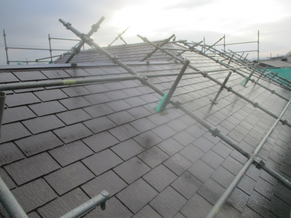 大屋根の完工です