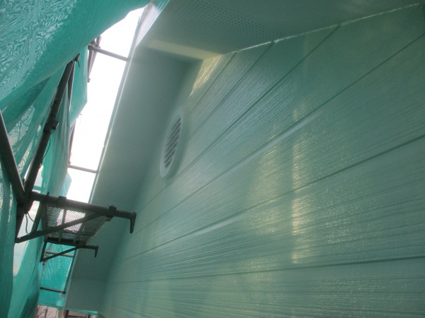 外壁塗装の完工です