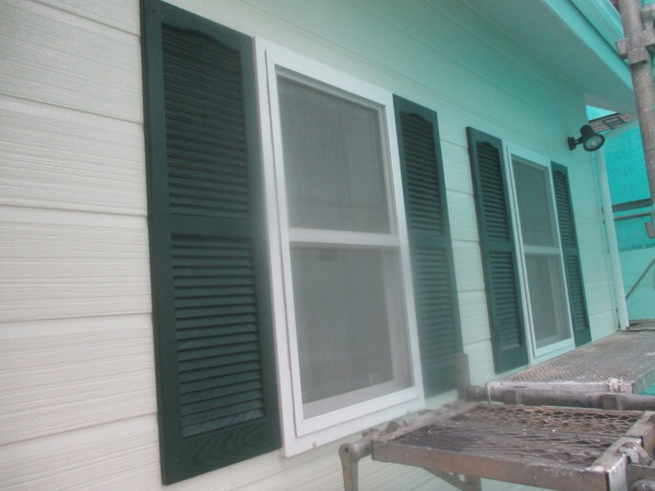 ルーバー取り付け終了です