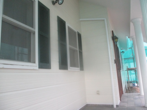 外壁塗装の完工です