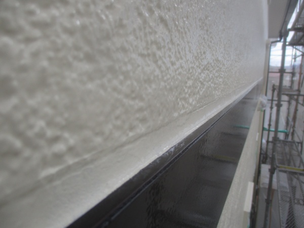 幕板塗装が終了しました