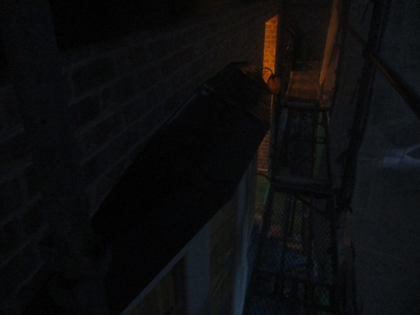 出窓天板の中塗りが終了しました