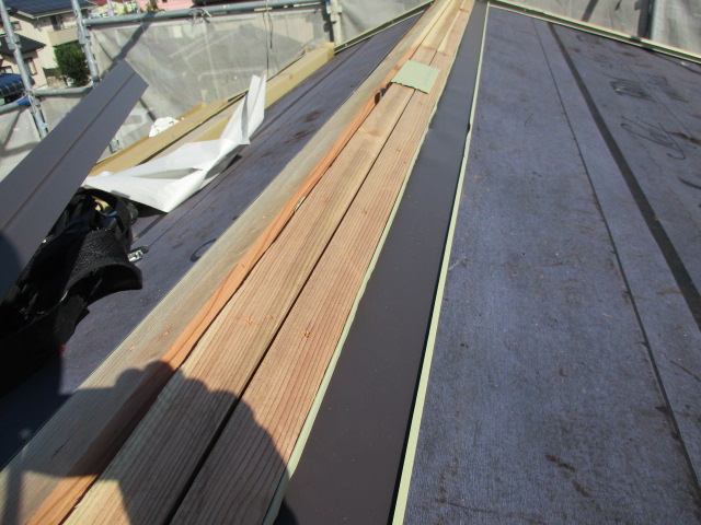 捨て谷を取り付けました