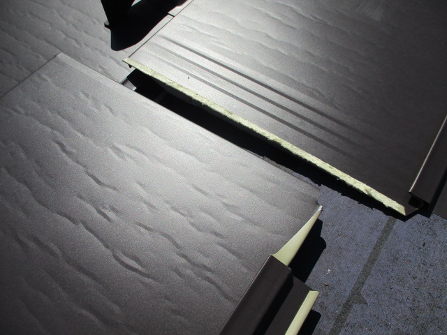 ルーフを繋ぎました