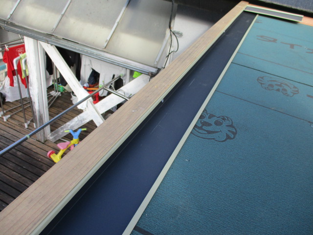 捨て谷を取り付けました