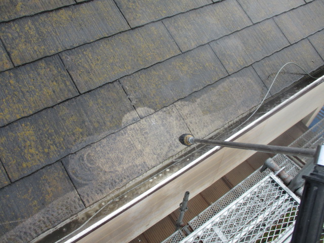 高圧洗浄中です