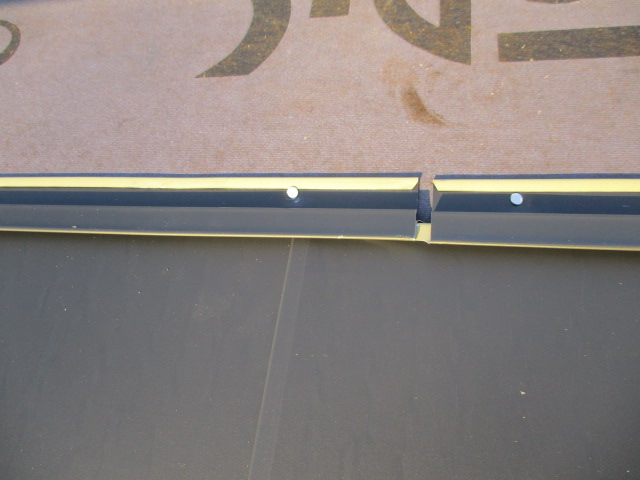 繋ぎの収まりです