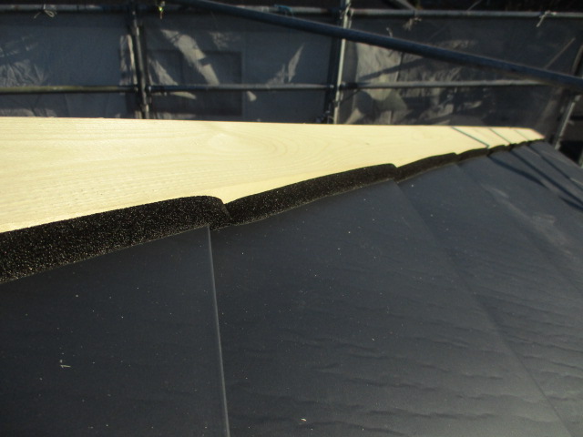 ケミカル面戸の取り付けが終了しました