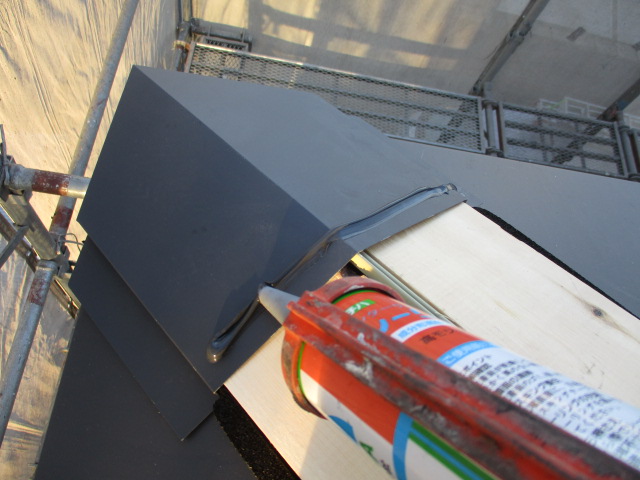 シーリングをしました