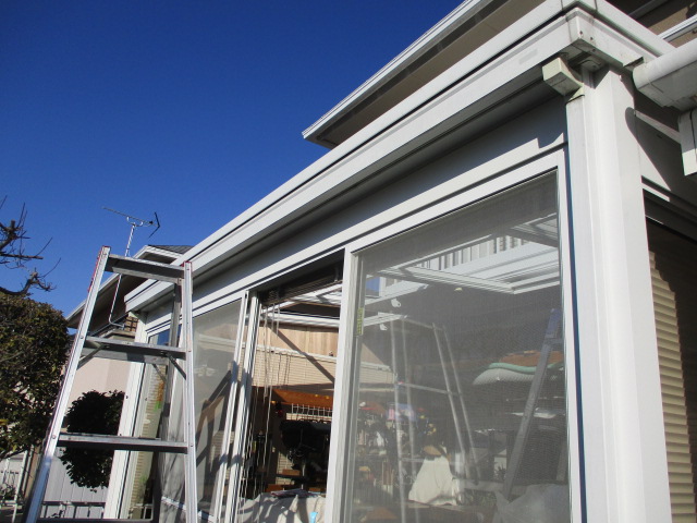 施工前の全景です