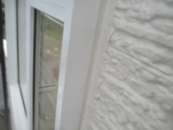 サッシ周りの仕上がりです