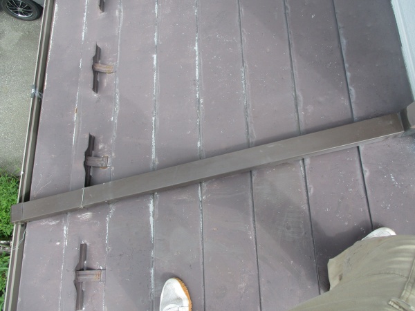 這い樋を交換しました