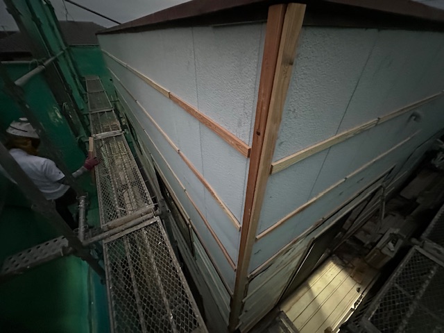 本日の施工後の状態です