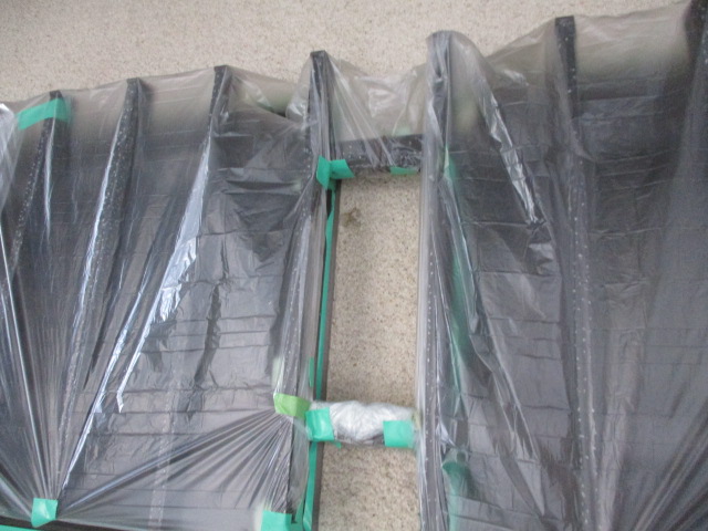 格子を養生しました