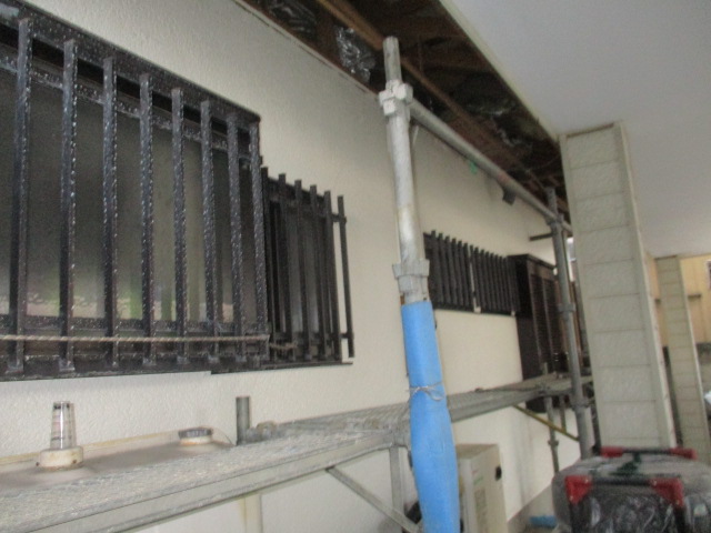 外壁塗装工事の完工です