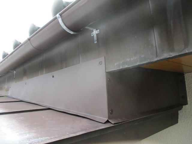 増築部分の西側の収まりです