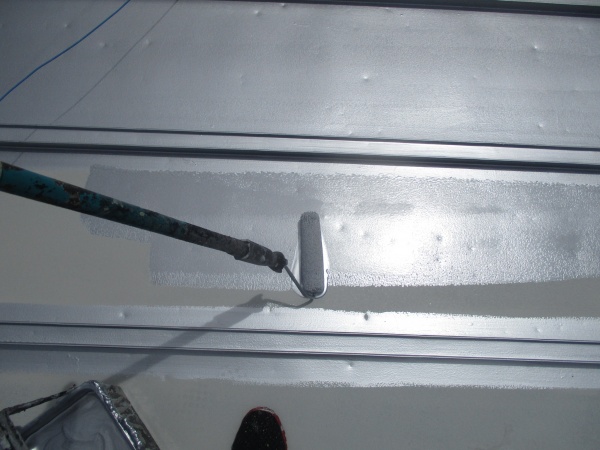 中塗りが終了しました