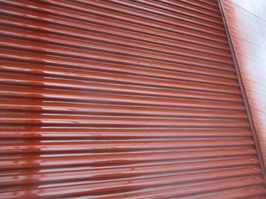 さび止め塗装が終了しました