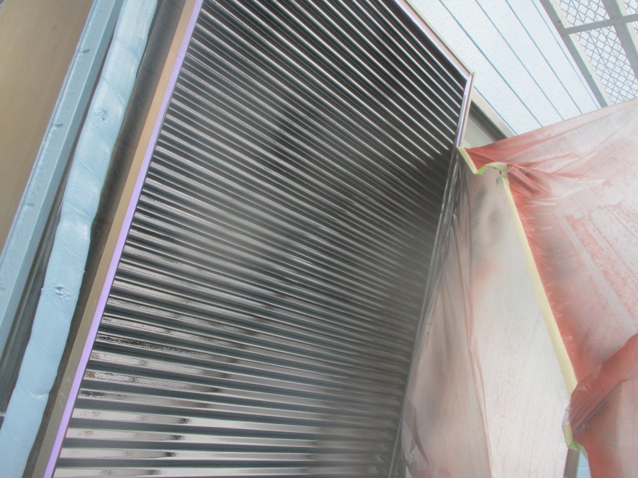 上塗り塗装が終了しました