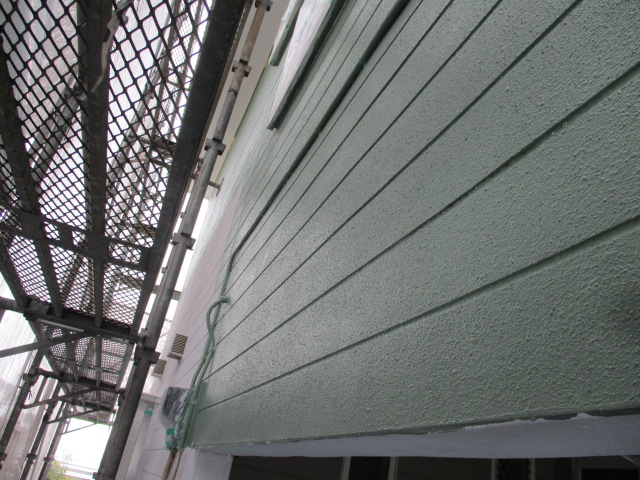 本日の施工後の状態です