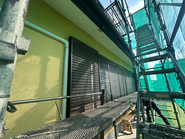 施工後の外壁の状態です