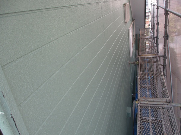 東面の外壁塗装が終了しました