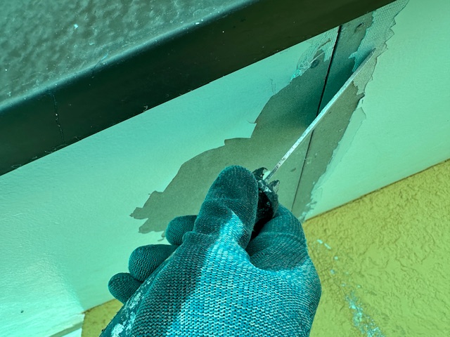 軒天のケレン中です