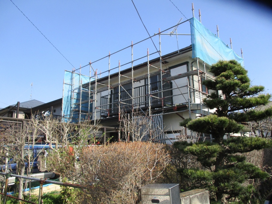 施工前の全景です