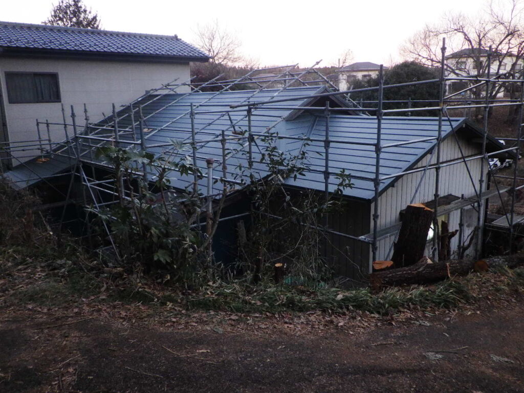 施工後の屋根の状態です