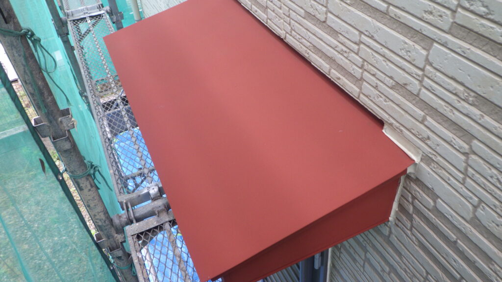 板金部の錆止め塗装が終了しました