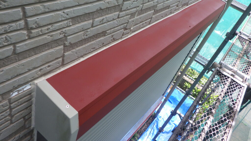 板金部の錆止め塗装が終了しました