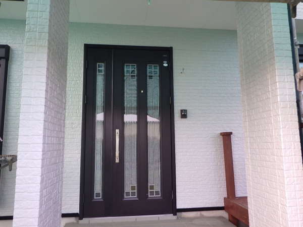 養生を剥がしました